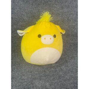 Squishmallow 11" Gavny Donkey yellow 2023 easter plush yellow Pre-owned